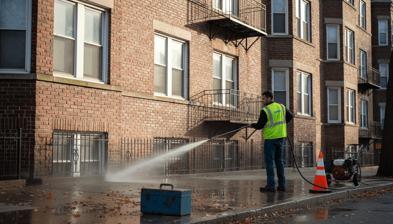 Why Schedule Regular Exterior Cleaning for Apartments
