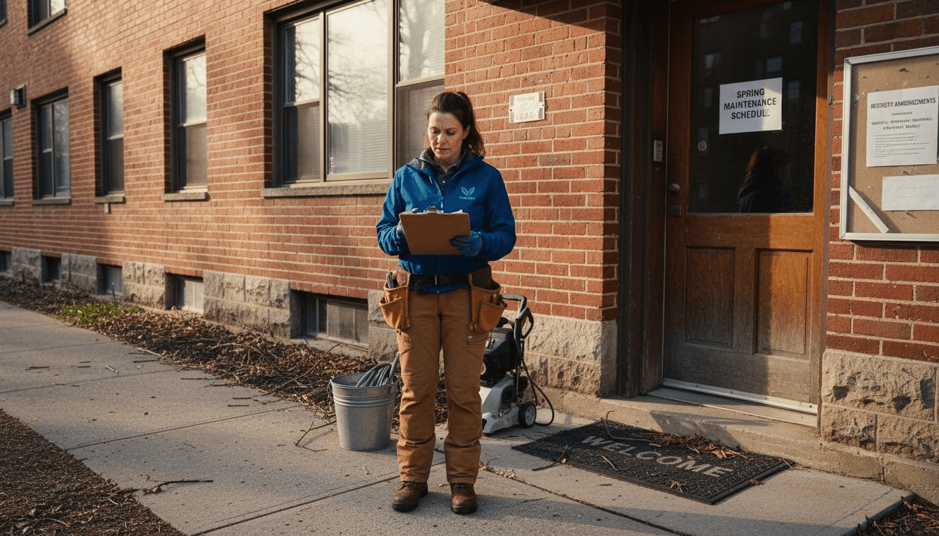 Seasonal Exterior Cleaning Checklist for Property Managers