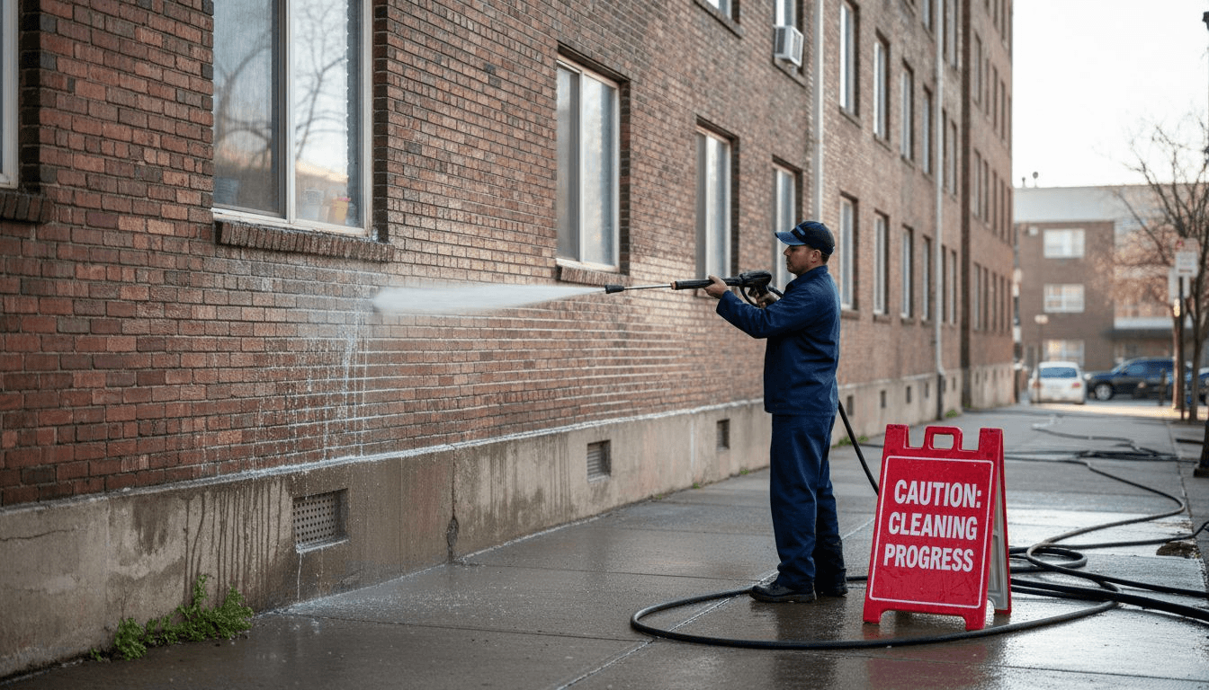 Exterior Cleaning: Boosting Tenant Satisfaction and Value