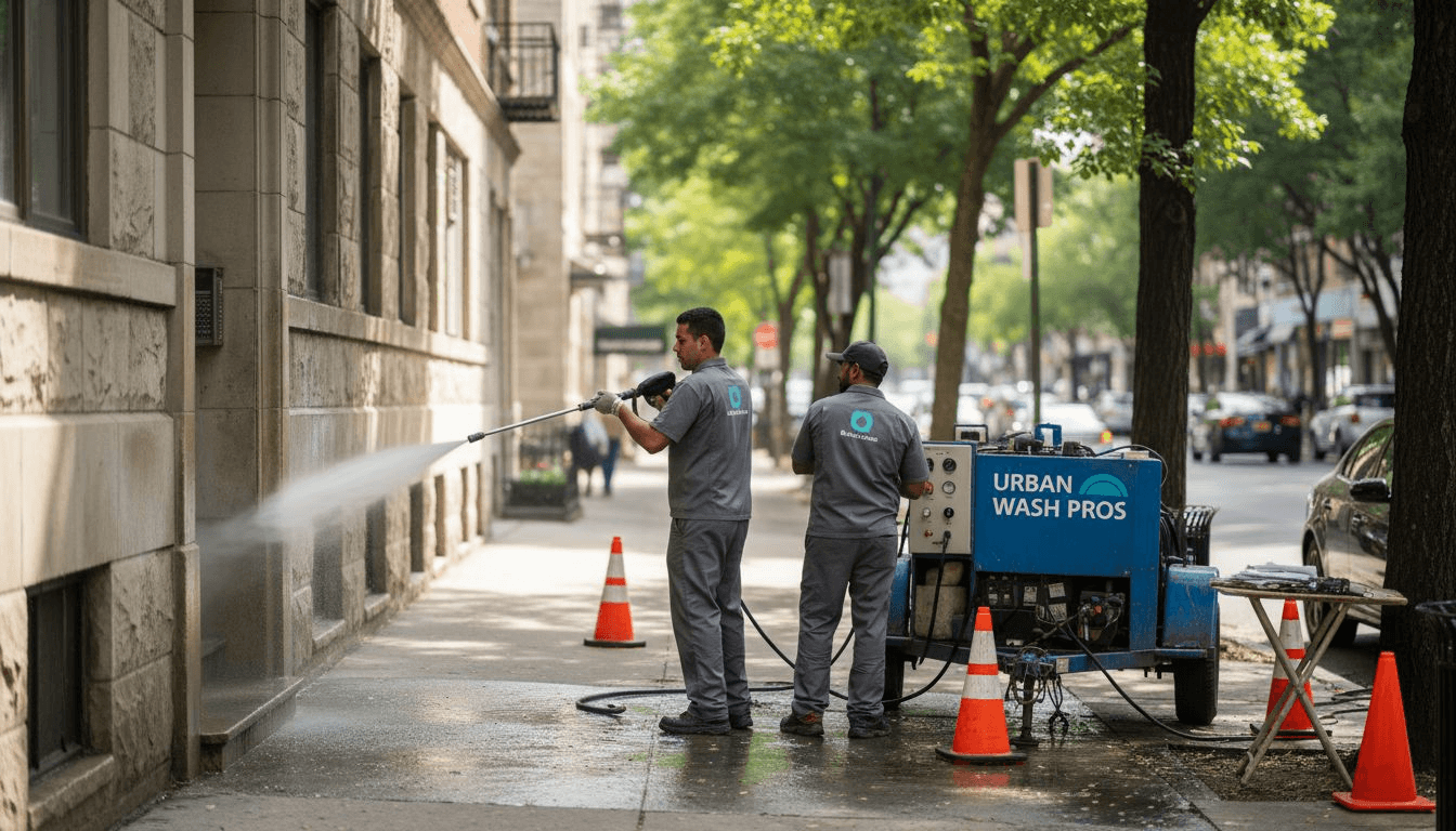 Why outsource exterior cleaning? Cut costs 25% now