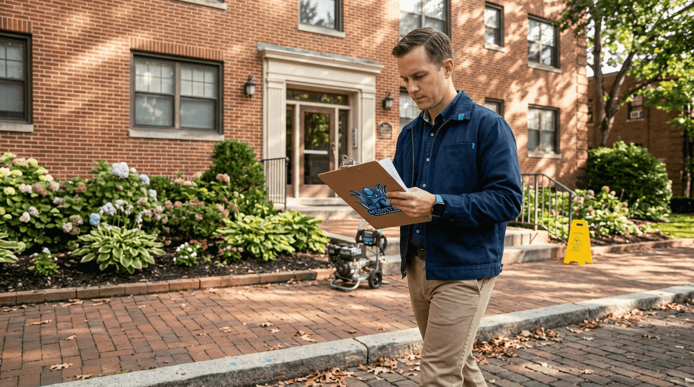 Top exterior cleaning benefits for multifamily managers 2026