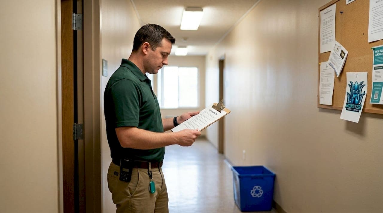 Master tenant communication during cleaning for better retention