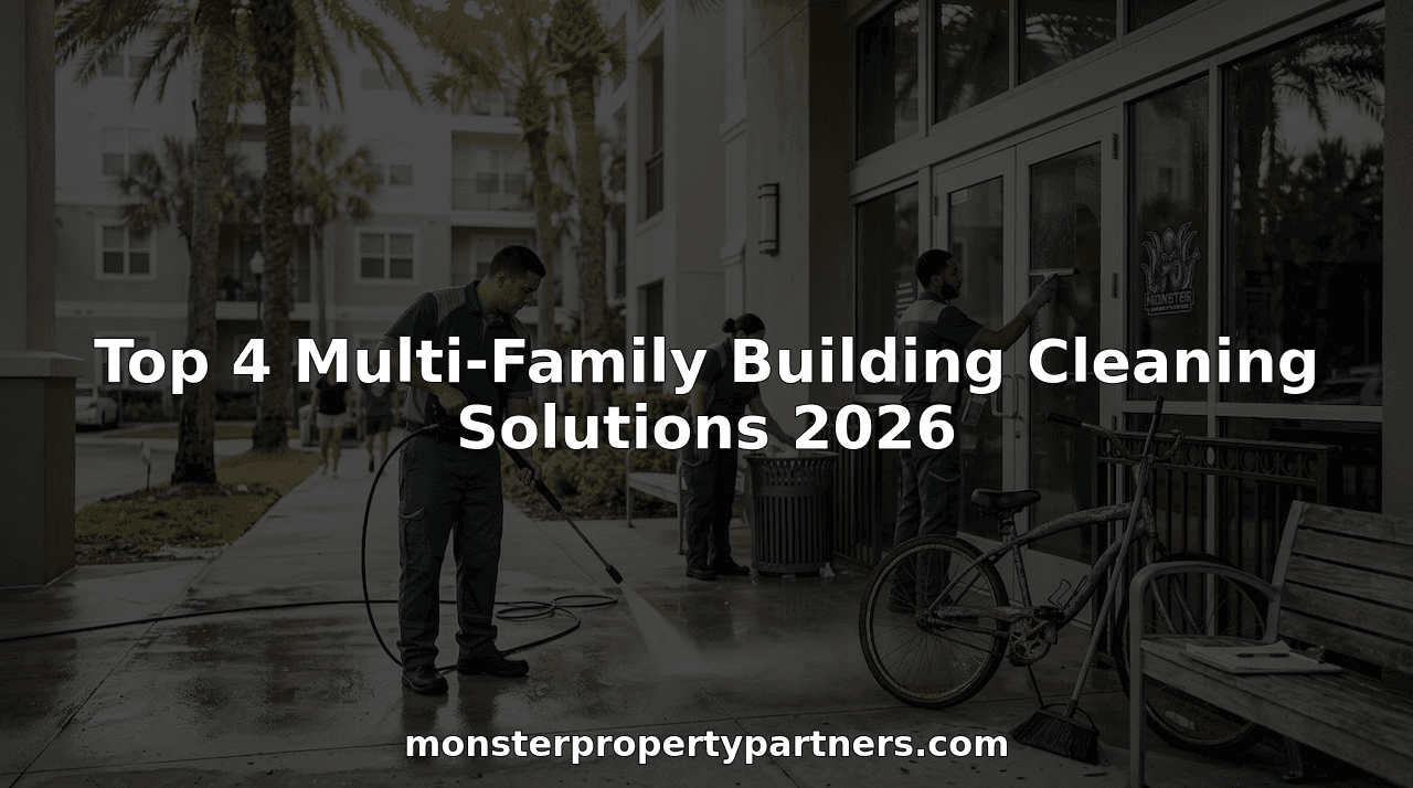 Top 4 Multi-Family Building Cleaning Solutions 2026