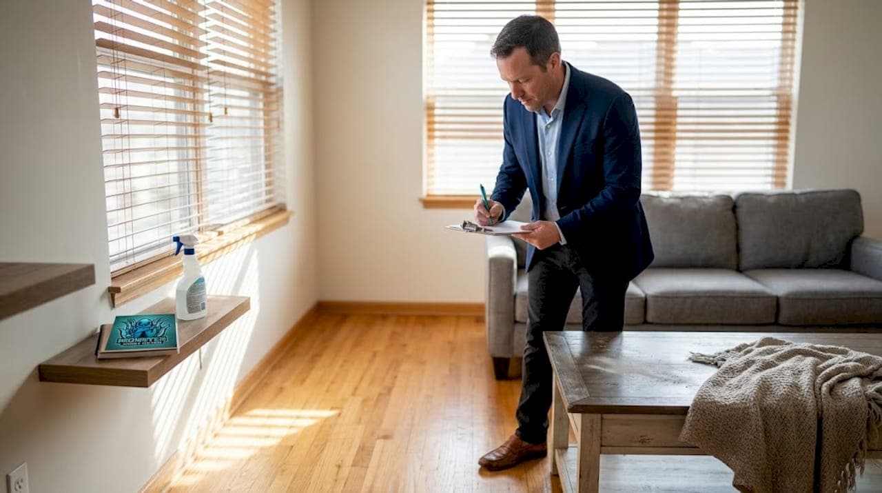 Multi-family unit cleaning checklist for property managers