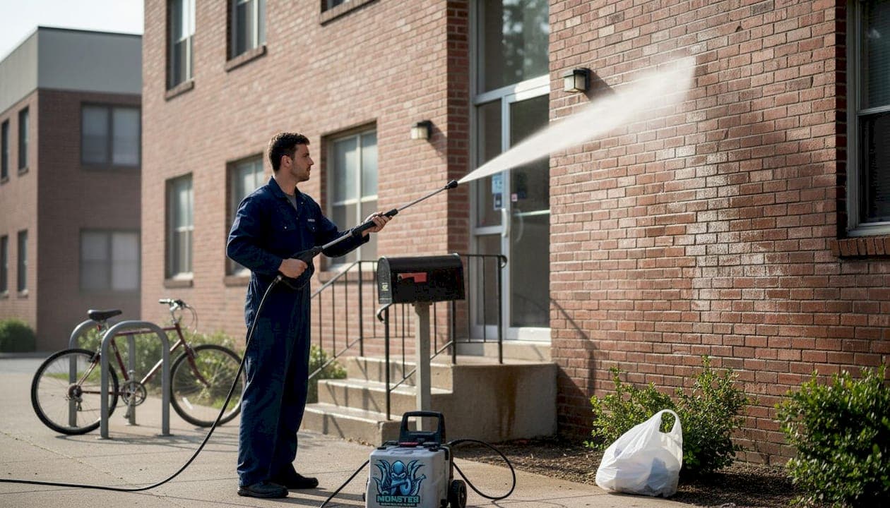 Why pressure wash apartments: boost value & satisfaction